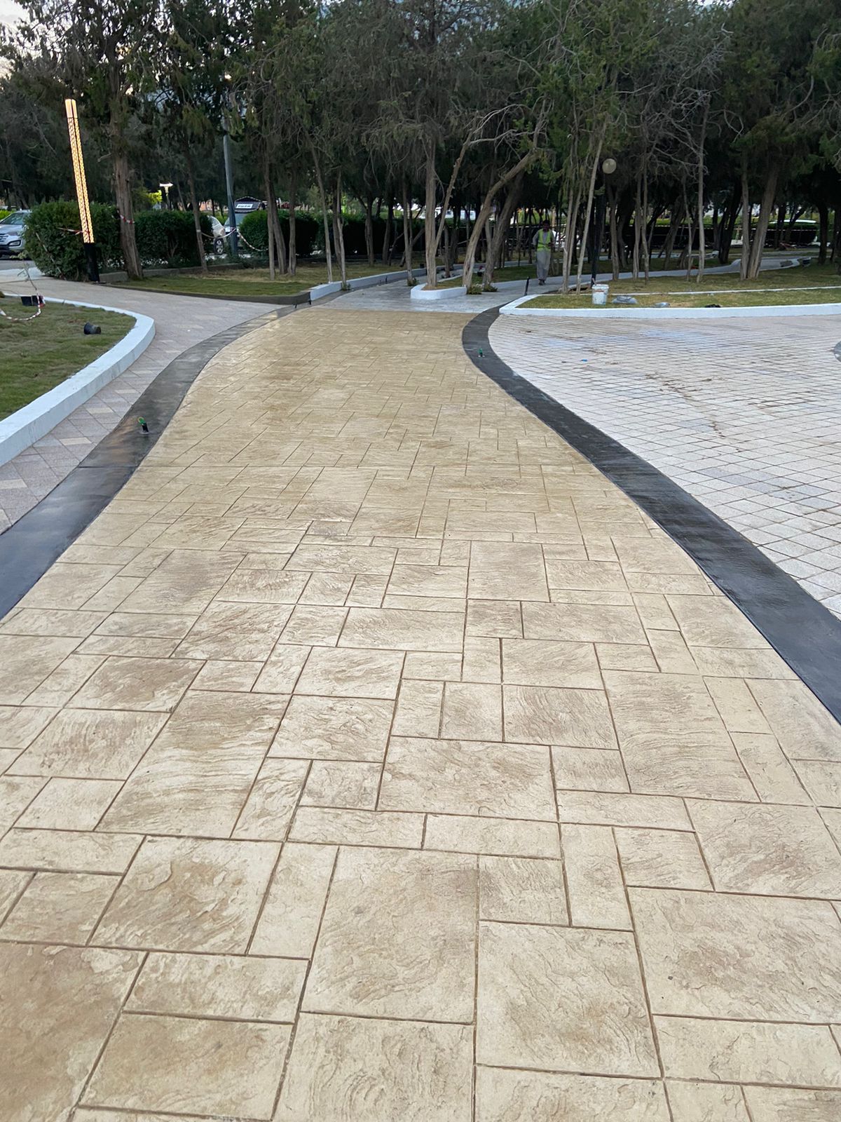 الخرسانه المطبوعه- الخرسان مطبوغات صبة مروحة
        