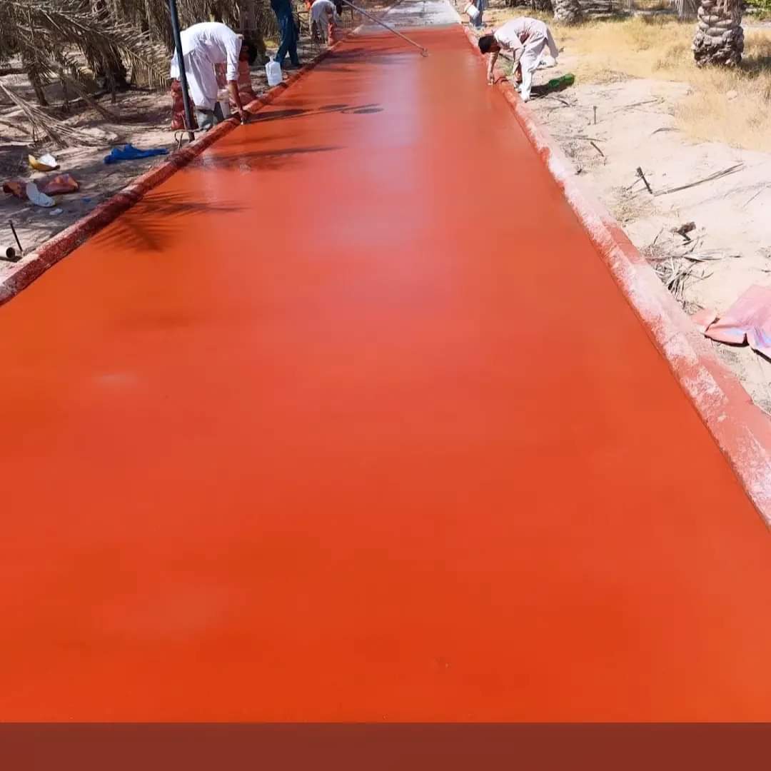 Stamped concrete flooring project in Saudi Arabia - صبة تيرازو صبة الرغويه الخرسان صبة
        